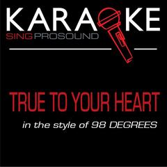 True to Your Heart(Karaoke Lead Vocal Demo)