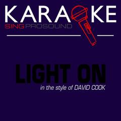 Light On (Karaoke Lead Vocal Demo)