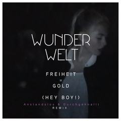 Freiheit = Gold (Hey Boy!)(Anstandslos & Durchgeknallt Remix)