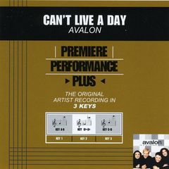 Can T Live A Day (Performance Track In Key Of C-D)