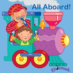The Train Climbs Up the Track