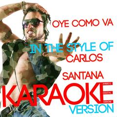 Oye Como Va (In the Style of Carlos Santana)