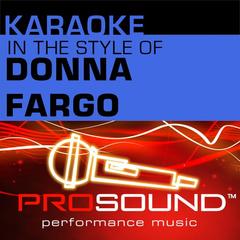 Happiest Girl In The Whole U.S.A. [In the style of Donna Fargo](Karaoke Lead Vocal Demo)