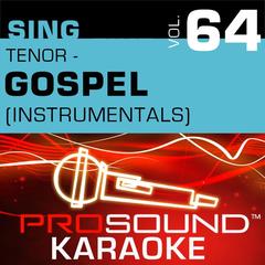 Somebody Touched Me   [In the Style of Gospel](Karaoke With Background Vocals)