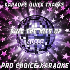 Someone Like You (Karaoke Version)