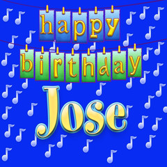 Happy Birthday Jose (Personalized)